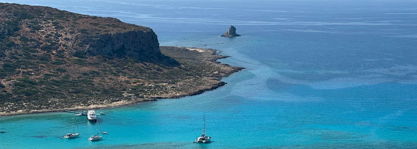 Gramvousa Island at Balos Beach